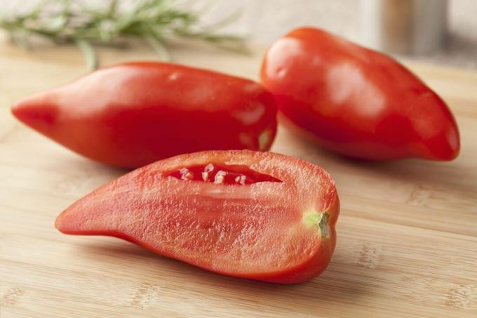 Andų pomidorų minkštimas