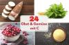 24 Fruits, fruits and vegetables with a "C" at the beginning