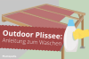 Vask og rengøring udendørs plisségardiner: Vejledning