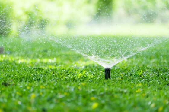 Полив газона: как правильно поливать
