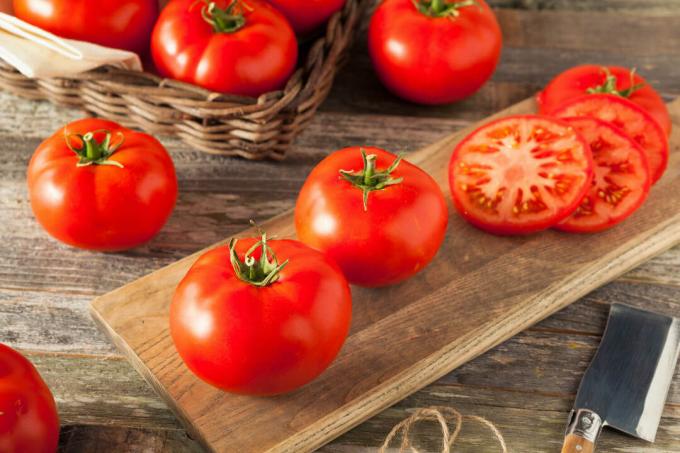 Veľká odroda hovädzích paradajok