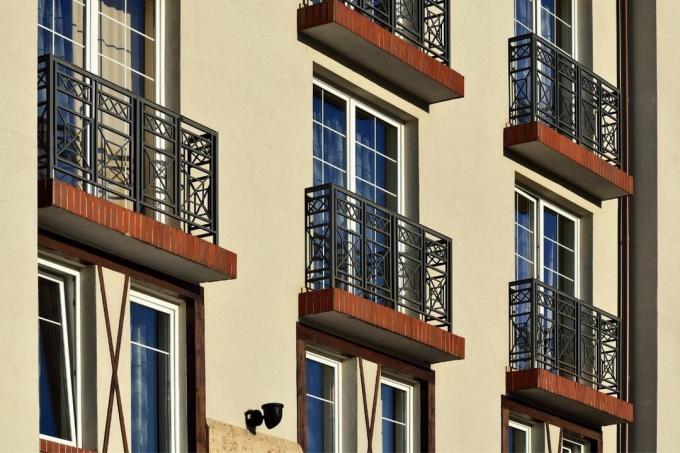 French balconies