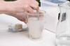 Make a fruit fly trap with sugar water