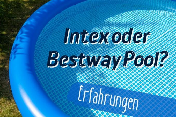 Intex arba Bestway Pool titulai
