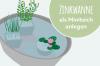 Create a zinc tub as a mini pond