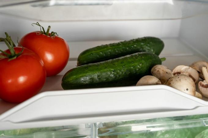 Uhorky v chladničke